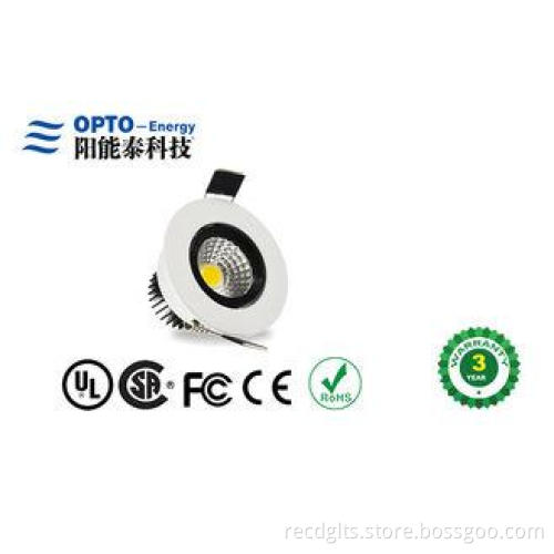 DLC 25W 5 Inch COB Ceiling Light Led 60 Degrees Beam Angle